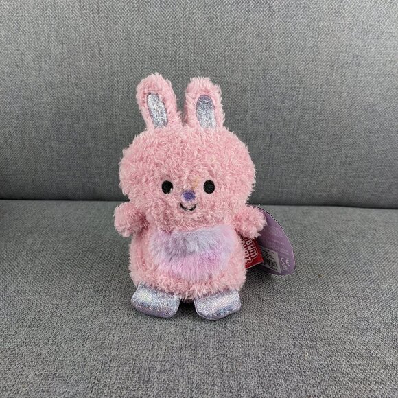 Bum Bumz Exclusive Extraz Spring Bumz Bowie the Pink Bunny 5" - Picture 1 of 4